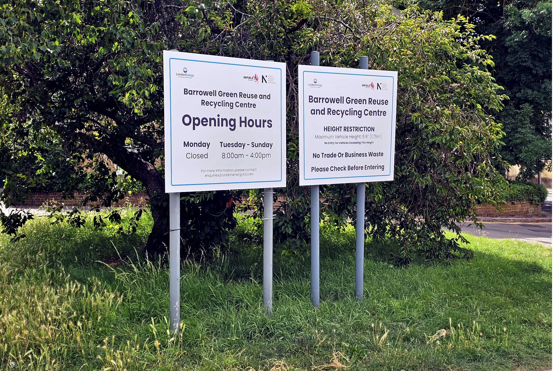 Case Study: Barrowell Green Reuse & Recycling Centre – Complete Signage Installation